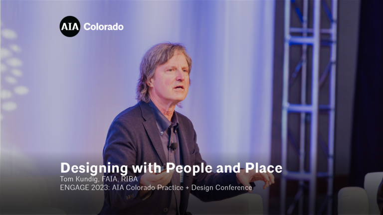 Tom Kundig, FAIA  | Designing With People + Place